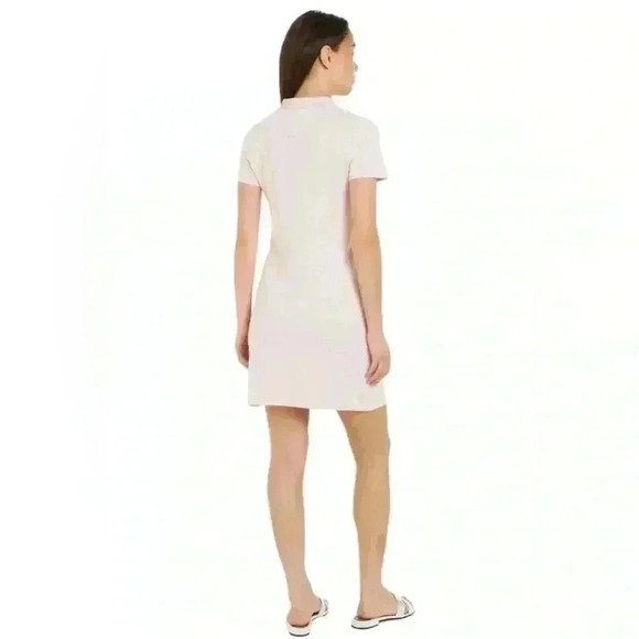 Tommy Hilfiger Solid Polo Dress Pale Pink Size SP - Picture 1 of 8